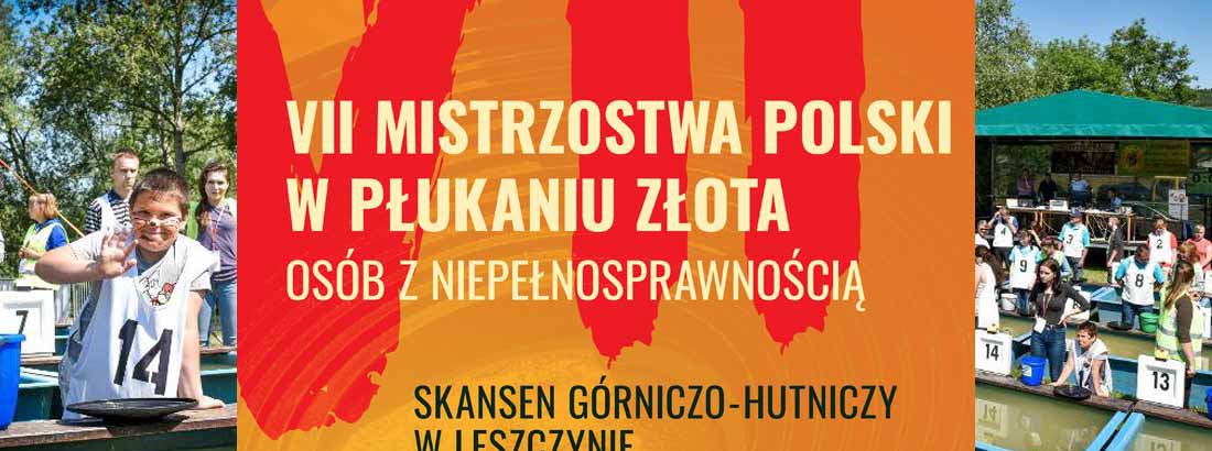 VII Mistrzostwa Polski w Płukaniu Złota Osób z Niepełnosprawnością.