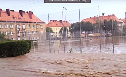 Wojcieszów, powódź 2012