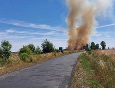 Pożar w Łukaszowie
