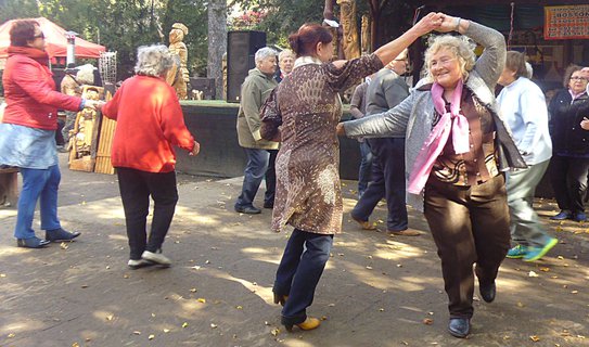 taniec seniorów
