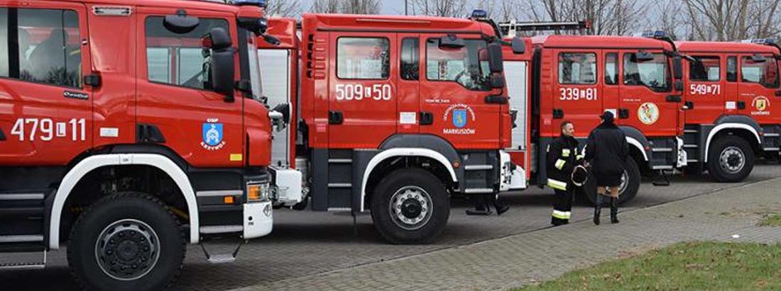 pojazd ratowniczo-gaśniczy dla strażaków